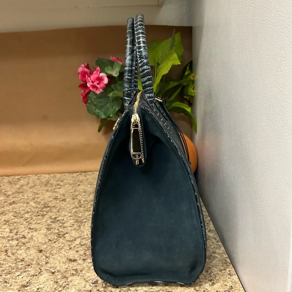 Brahmin Slate Willow Caroline